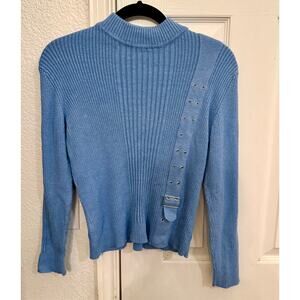 00s Blue Sweater